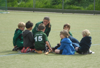 Teambesprechung mit Laura Becker in Bensheim